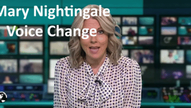Mary Nightingale Voice Change