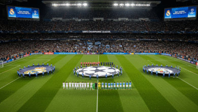 Real Madrid vs Man City Lineups