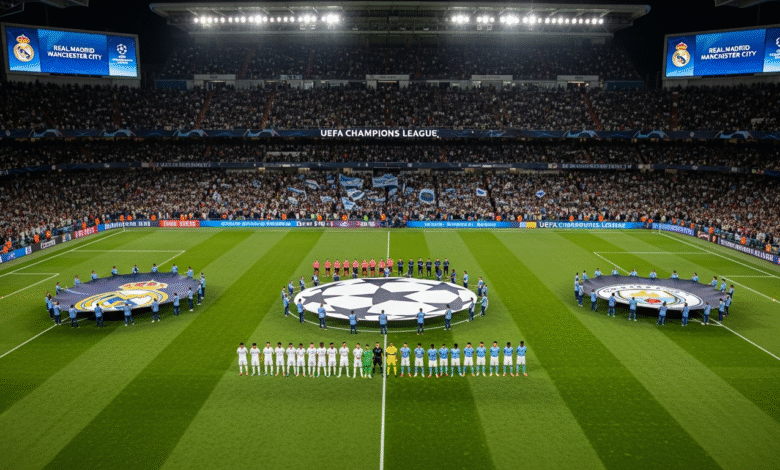 Real Madrid vs Man City Lineups