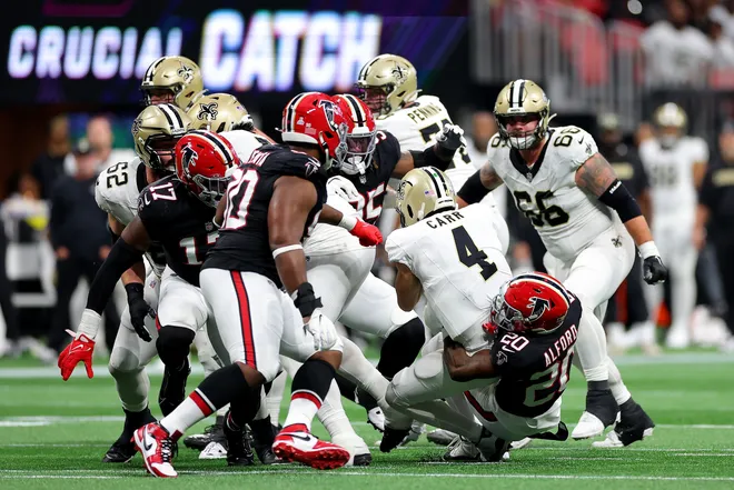 Atlanta Falcons vs New Orleans Saints Stats