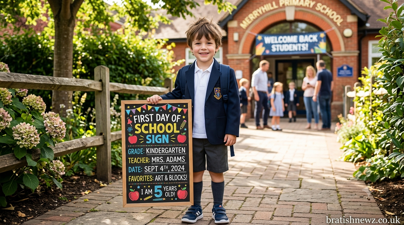 First Day of School Sign