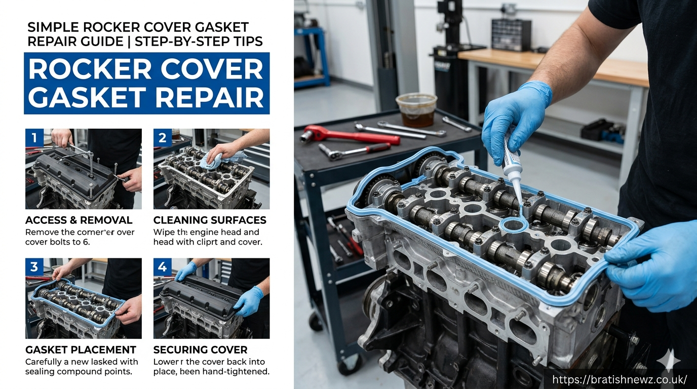 Rocker Cover Gasket Repair